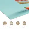 Slagroom - Taart - Blauw - Eten poster papier klein -closeup_NL