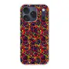 Waterverf - Rood - Geel Telefoonhoesje iPhone 17 Pro klein 878 -3d