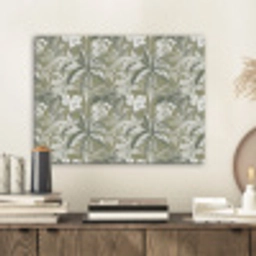 Botanisch - Bloemen - Groen PET vilt klein 837 -sfeer1