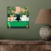 Badkamer - Kattenparade - Kleurrijk aluminium wit klein -sfeer2
