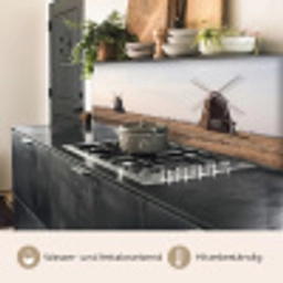Windmolens - Landschap - Veld keuken achterwand 2 middel -usp_DE