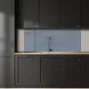 Japan - Blauw - Wit - Patronen keuken achterwand 2 middel 871 -sfeer1