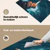 Vuurtoren - Rots - Zee - Golven Inductie beschemer met haakjes klein -ky-schoon-nl
