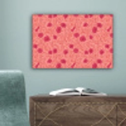 Weidebloemen - Romantisch - Roze canvas 2cm klein 34 -sfeer4
