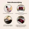 Granaatappel - Rood - Fruit Inductie beschemer met haakjes klein -ky-gebruik-nl