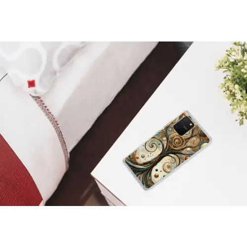 Levensboom - Boom - Abstract - Modern Telefoonhoesje Samsung Galaxy S10 Lite klein -kamerS10Lite