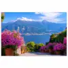 Lake Como - Italië - Landschap poster papier klein -3d