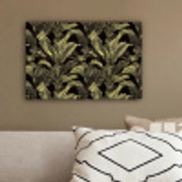 Botanisch - Bladeren - Groen canvas 2cm klein 34 -sfeer3