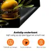 Olijven - Groen - Water - Zwart Inductie beschermer vinyl 3mm klein -zzzzzzz-td-onderkant