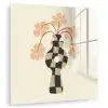 Bloemen - Vaas - Abstracte kunst - Modern plexiglas 5mm klein -zzzproduct_nieuw