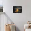 Gouden Reflectie op Water tuinposter los doek klein -sfeer8