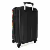Bos - Natuur - Olieverf - Regenboog NBS - Handbagage koffer - Kinderen Unisex middel -achterkant