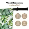 Bladeren - Monstera - Jungle - Tropical Wandkleed katoen klein -sfeer2