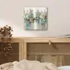 Abstract - Blokken - Goud - Skyline aluminium wit klein -sfeer3