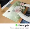 Paaseieren - Pasteltinten - Bloemen Muismat XXL klein -sfeer3