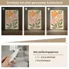 Minimalistisch - Bloemen - Bladeren - Roze Light Box met kabel (Tafellamp) klein -USP_dimbaarNL