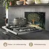 Feestboom - Winterhemel - Kleurrijk keuken achterwand spatscherm klein -usp_NL
