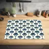 Klassiek - Motief - Blauw Inductie beschermer vinyl 3mm klein 276 -sfeer5