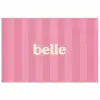 Roze - Gestreept - Belle poster papier klein -3d