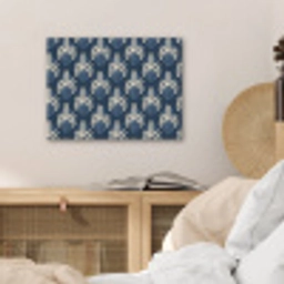 Modern - Patroon - Blauw PET vilt klein 837 -sfeer3