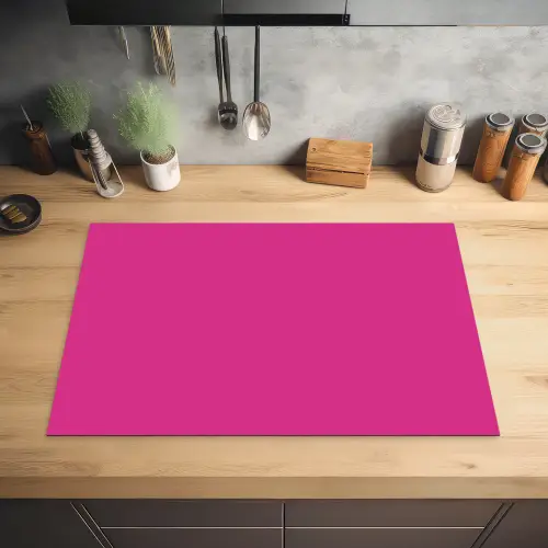 Fuchsia - Neon - Kleuren Inductie beschermer vinyl 3mm klein 276 -sfeer5