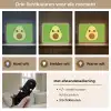 Avocado - Groen - Speels Light Box met batterij (Wandlamp kind) middel -USP_lichtkleurNL