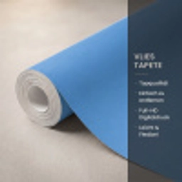 Zwaluwen - Vliegen - Blauw Behang Vlies klein -USP_closeupDE