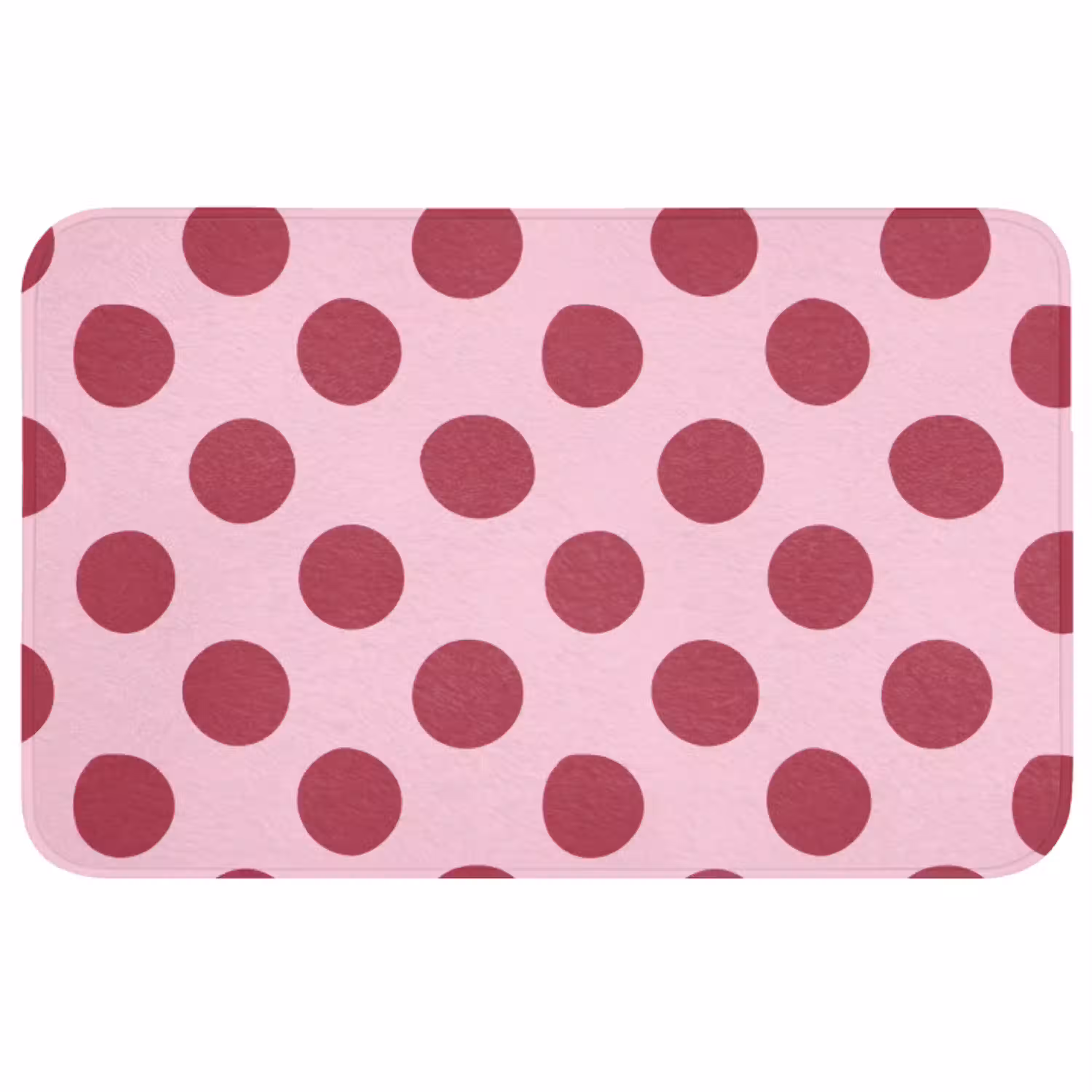 Stippen - Patroon - Bordeaux Badmat middel 997 -3d