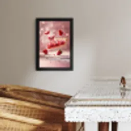 Aardbei - Taart- Eten - Roze KitchenYeah - Keuken - Fotolijst klein -sfeer3