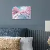 Brug - Kersenbomen - Wit poster papier klein -sfeer2