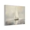 Zeilschip - Zee - Bewolkt PET vilt klein -3d