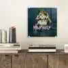 Vrouw - Roos - Quote plexiglas 5mm klein -sfeer1