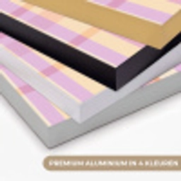 Pastel - uitpatroon - Geometrisch Textielframe zwart klein 947 -USP_kleurenNL