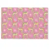 Langbenige -Tijgerkatten - Roze - Sterren Deurmat klein 898 -zkaufland3d