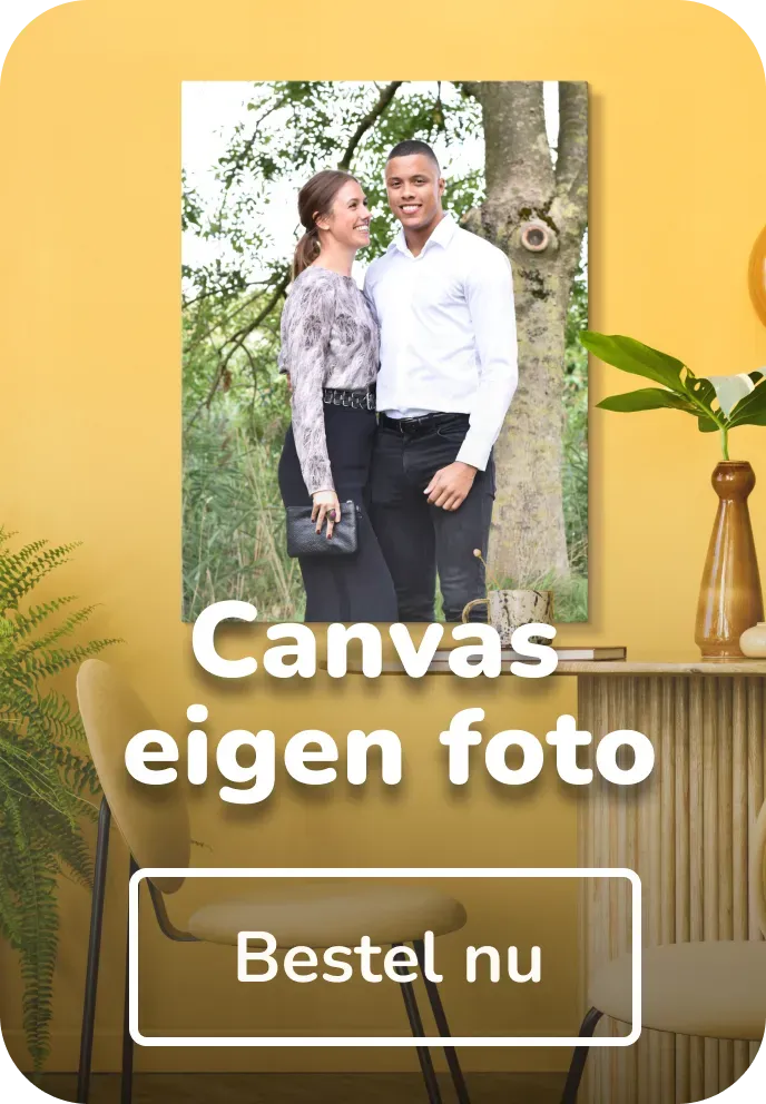 Canvas eigen foto