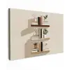 Plankjes - Boeken - Vaasjes - Planten canvas 2cm klein -z3d