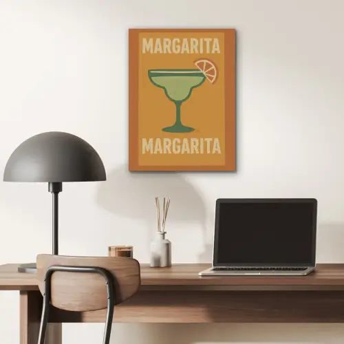 Illustratie - Margarita - Sinaasappelschijf - Oranje PET vilt klein -sfeer5