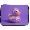 Disco - Eend - Paars laptophoes neopreen klein -zkaufland3dotto