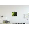 Druiven - Tros - Groen textielposter latten blank klein -kinderkamer