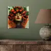 Vrouw - Aardbeien - Kroon plexiglas 5mm klein -sfeer3