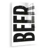 Bier - Japandi - Decoratie - Zwart plexiglas 5mm klein -zzzproduct_nieuw