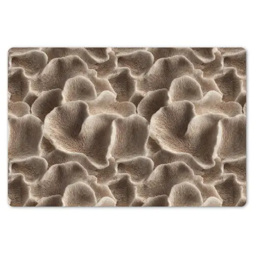 Waaiervorm - Beige - Vezel textuur Placemat vinyl groot 368 -zzsfeer1_Kitchenyeah-website