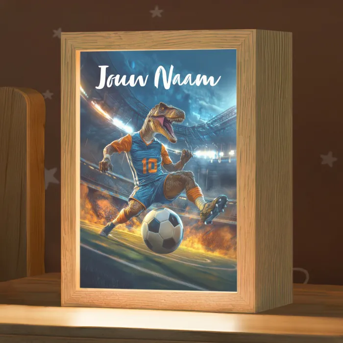 T-Rex - Voetbal - Stadion Light Box met kabel (Kinderlampje) klein -zzz_3d_website