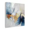 Goud - Blauw - Watercolor - Kunst - Modern plexiglas 5mm klein -z3d