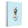 Blauw - Ananas - Disco - Discobal KitchenYeah - Keuken - Canvas klein -3d