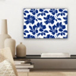 Floraal - Modern - Blauw canvas 2cm klein 34 -sfeer6