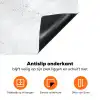 Lichtgrijs - Betonstructuur - Subtiel Inductie beschermer vinyl 3mm klein 276 -zzzzzzz-td-onderkant