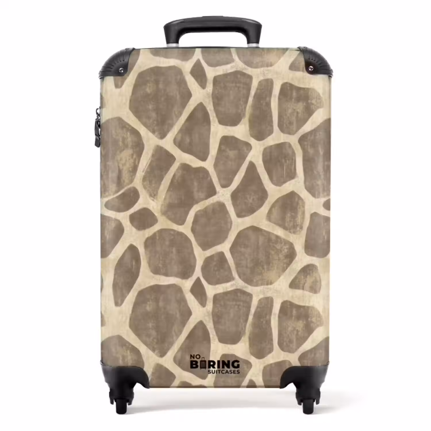 Koffer - Giraffe - Klassisch - Braun