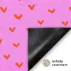 Rood -  Hartjes - Roze - Patroon Deurmat klein 898 -antislip_NL