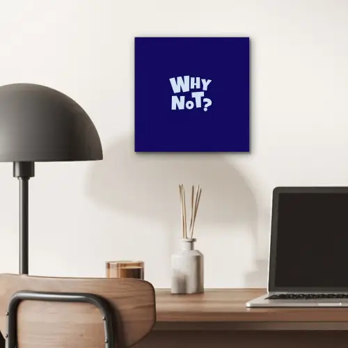 Blauw - Why not - Minimalistisch aluminium wit klein -sfeer5